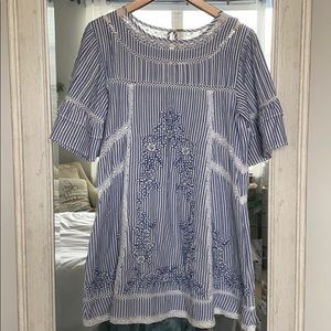 Beautiful Free People Seer Sucker Dress